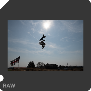 RAW sample