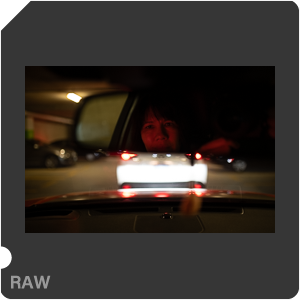 RAW sample