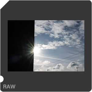 RAW sample