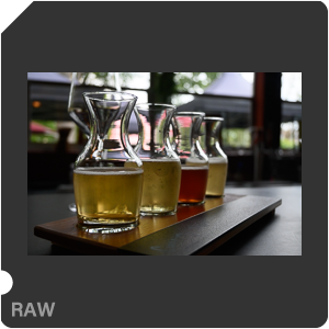 RAW sample