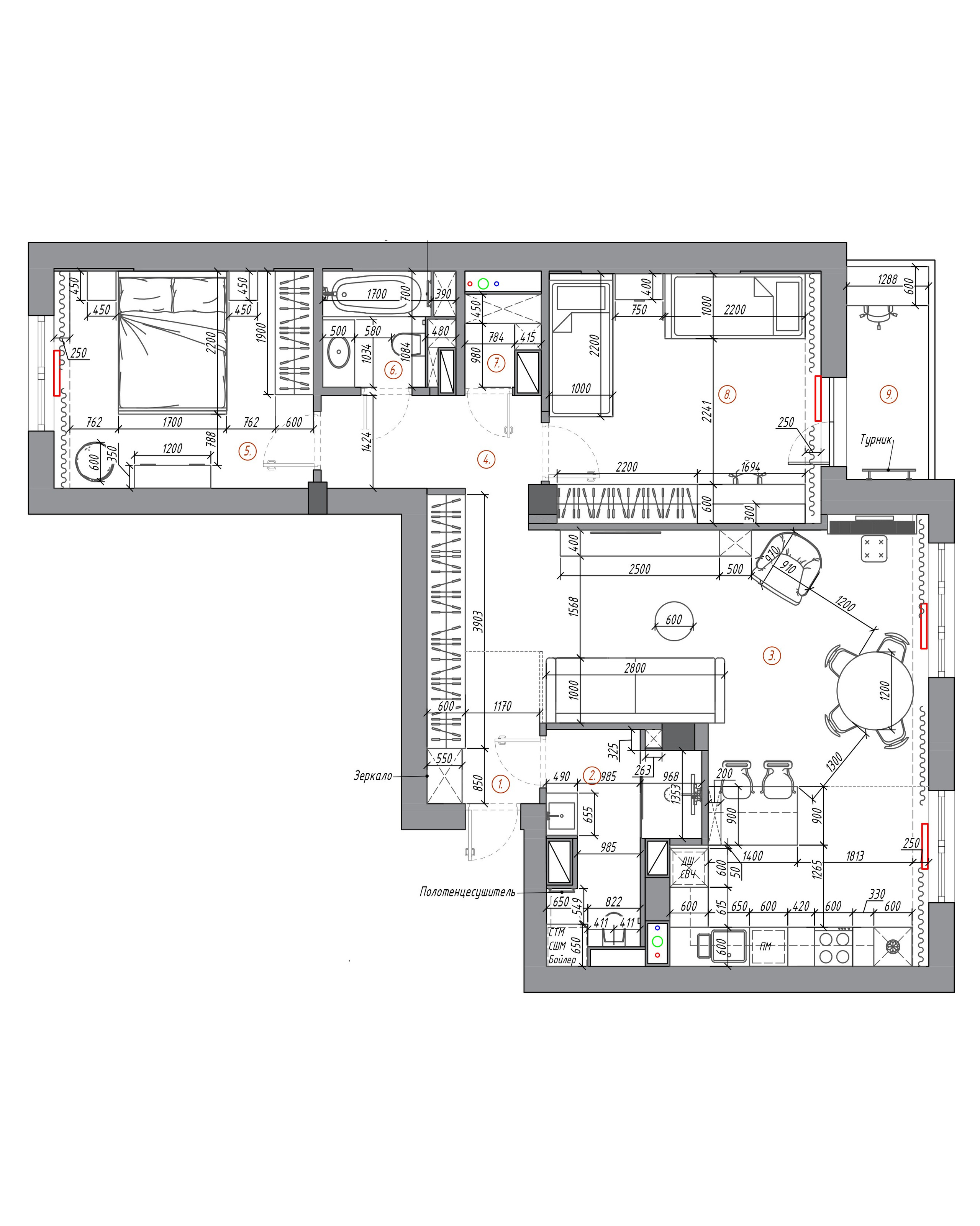 УСЛУГИ. Студия интерьерного дизайна