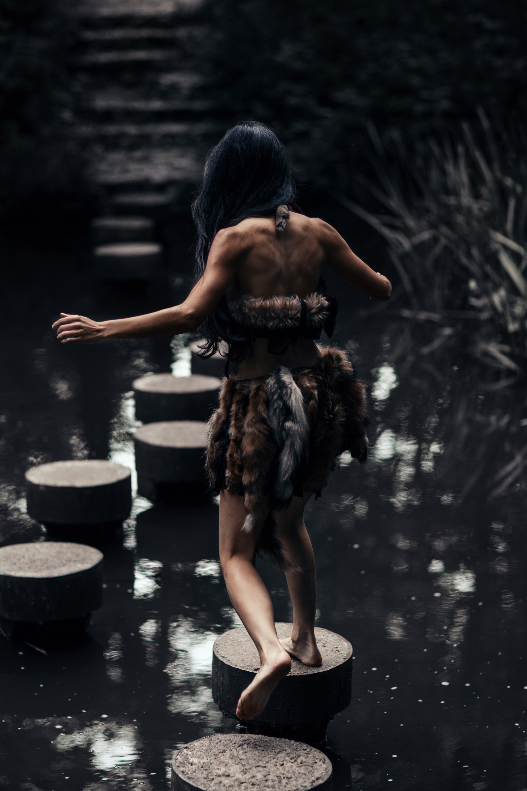 Стилизованная фотосессия Амазонки