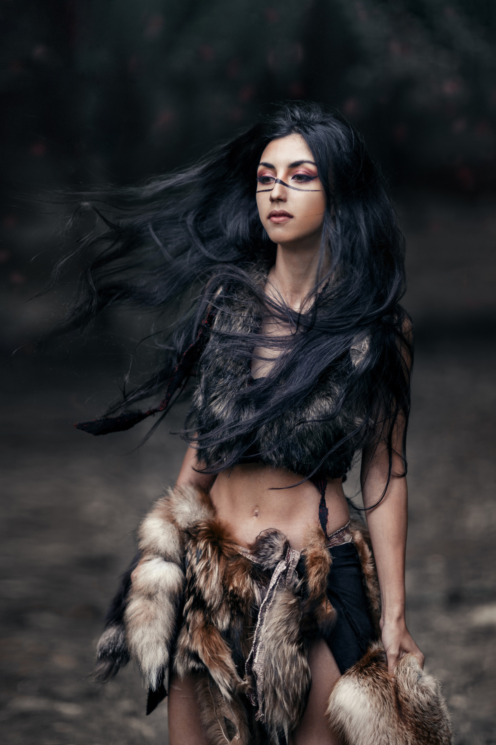 Стилизованная фотосессия Амазонки