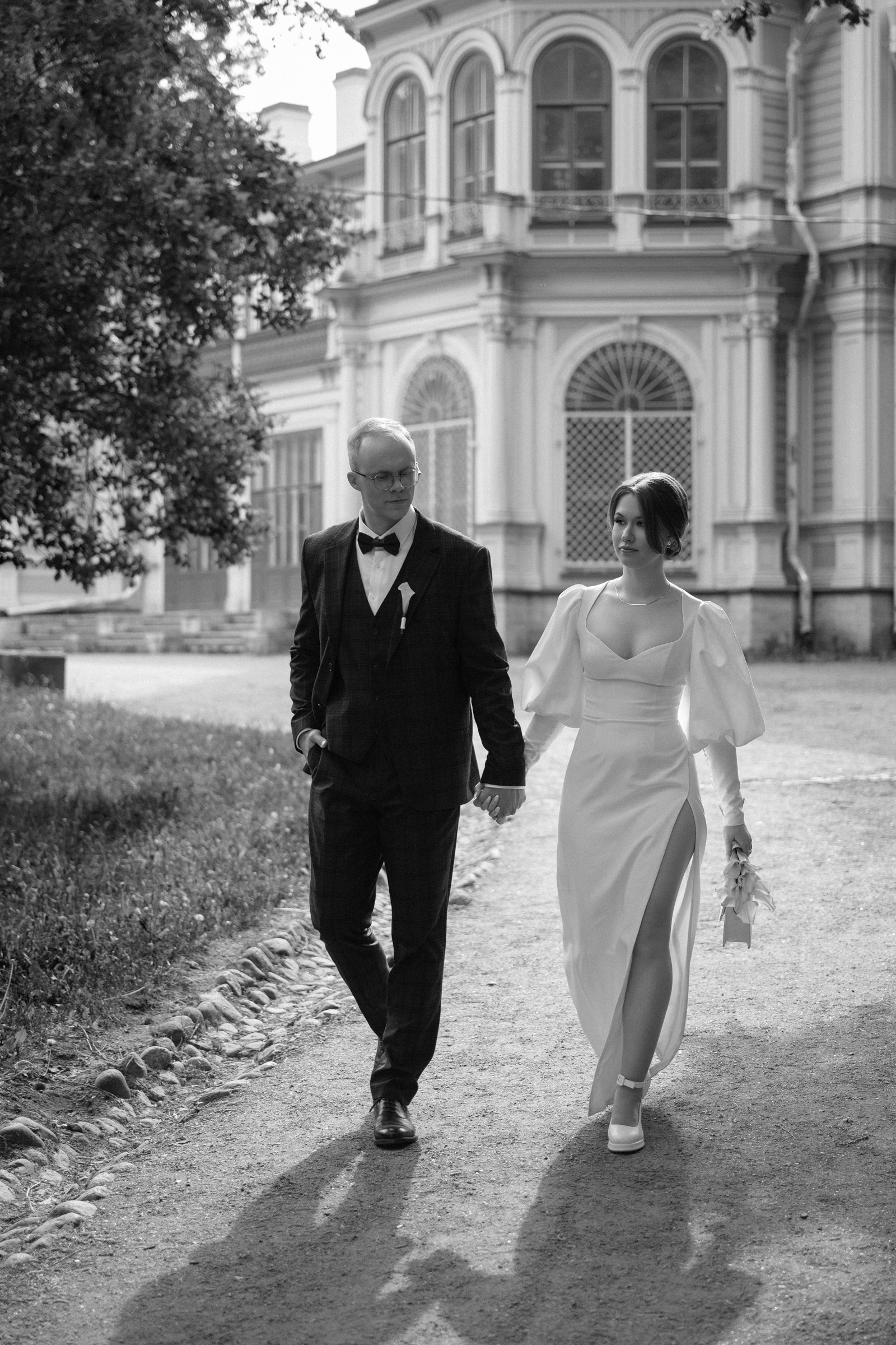 Лопухинский сад на Петроградской. Свадебный фотограф в Санкт-Петербурге Венера Ахметова