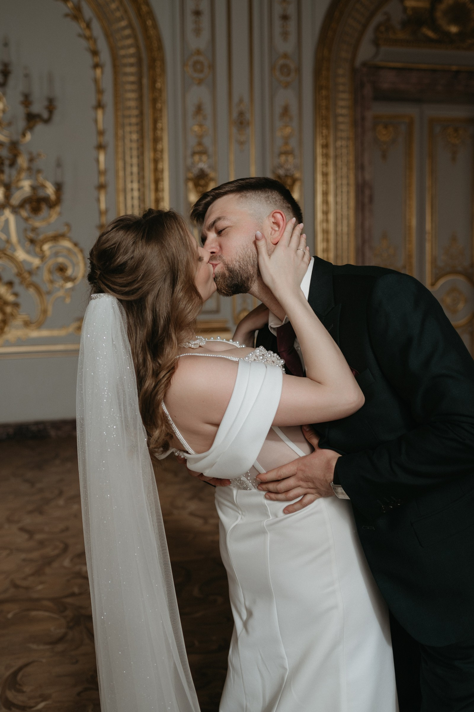 свадебная фотосессия в Доме Архитектора, свадебная фотосессия в особняке Половцева