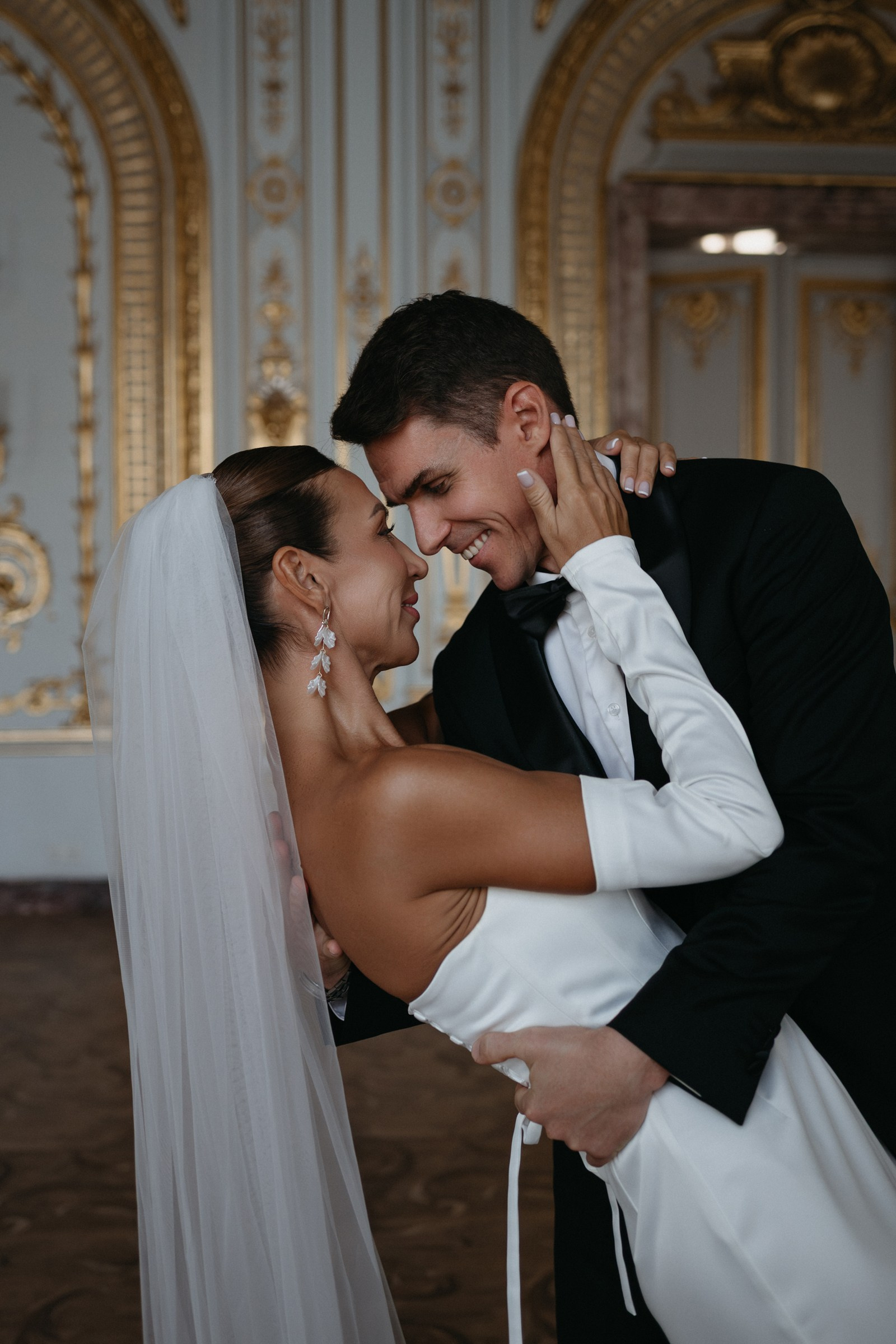 свадебная фотосессия в Доме Архитектора, свадебная фотосессия в особняке Половцева