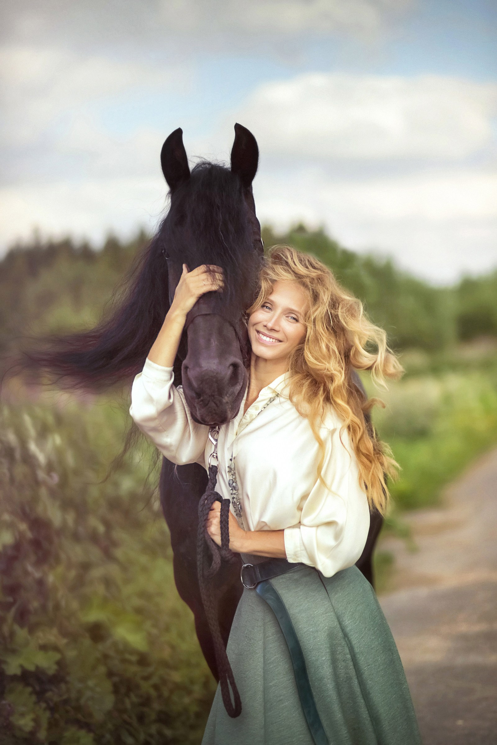 Стоимость конной фотосессии. Фотограф женский и мужской портрет Санкт-Петербург
