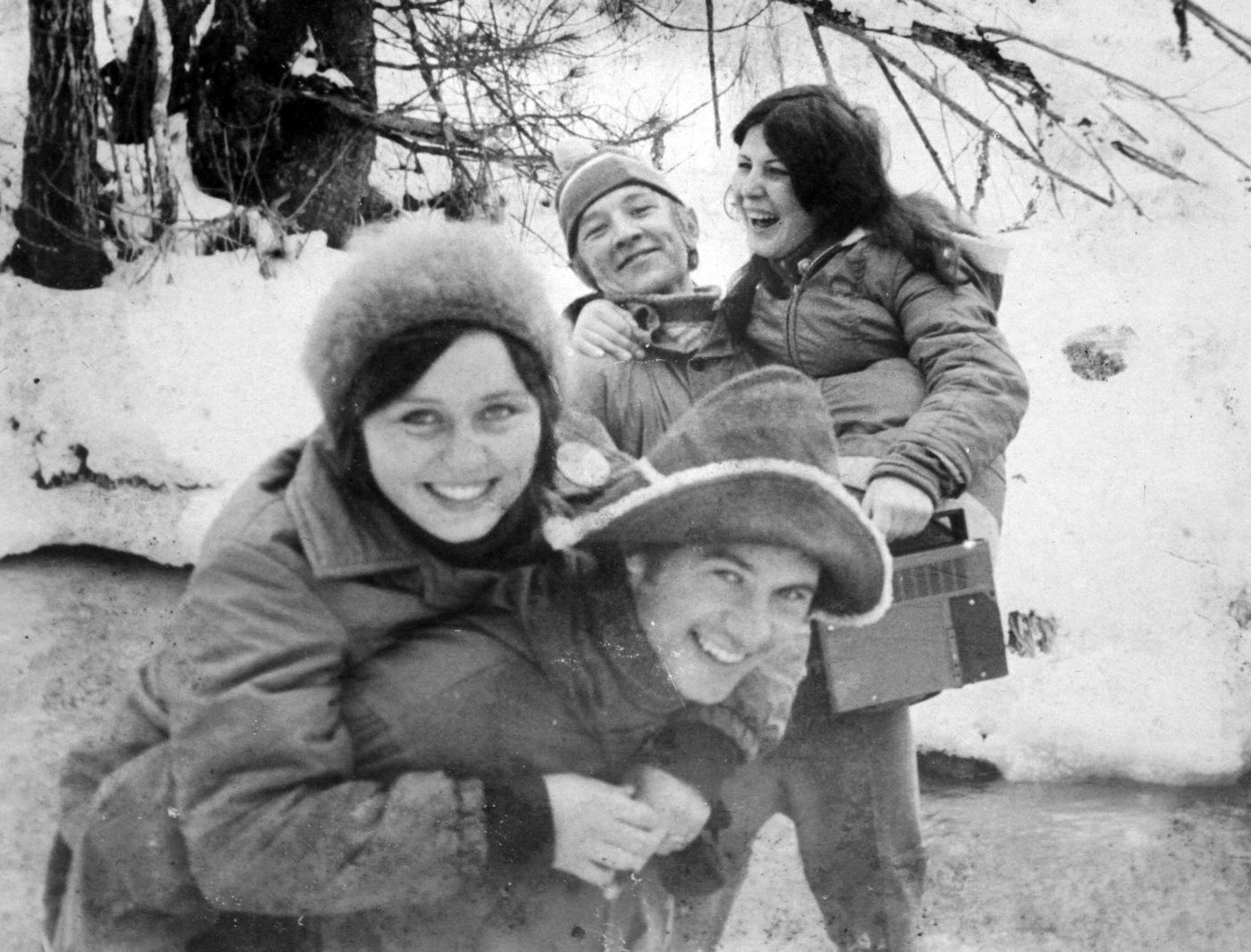 Бригантина 76 на гастролях (1976). Фотограф Эдуард Алмадаков