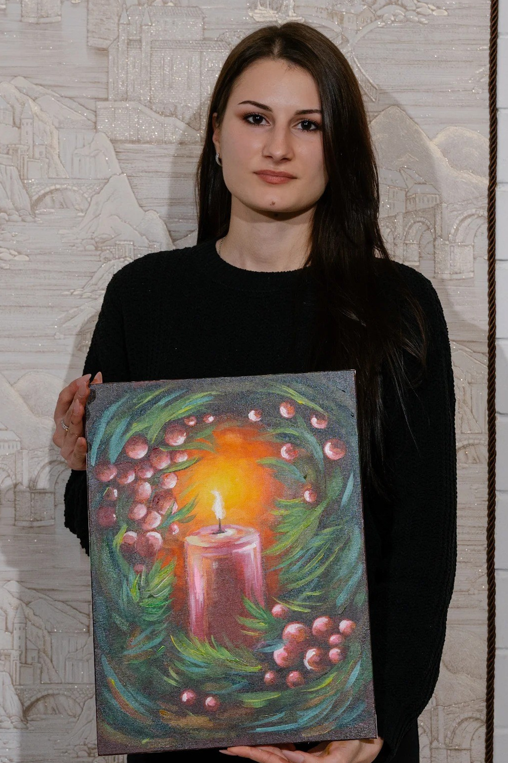 Арт-встреча «Зимняя сказка». Художник Светлана Михайличенко. Картины ручной работы в наличии и под заказ