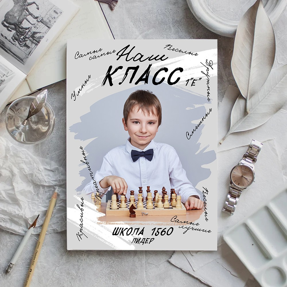 Фотоальбом на выпускной в начальной школе заказать в «Миллион Портрето