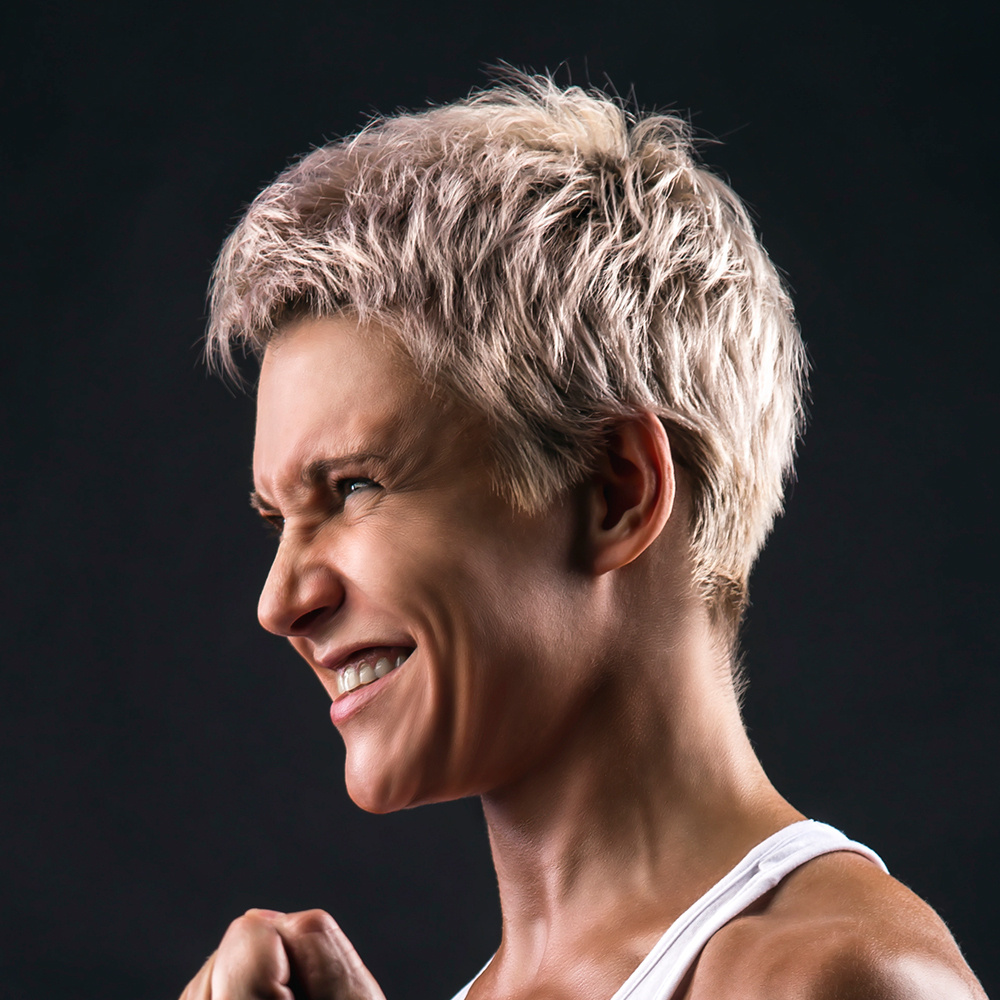 Олеся Шаркова, фото тренера на фотосессии