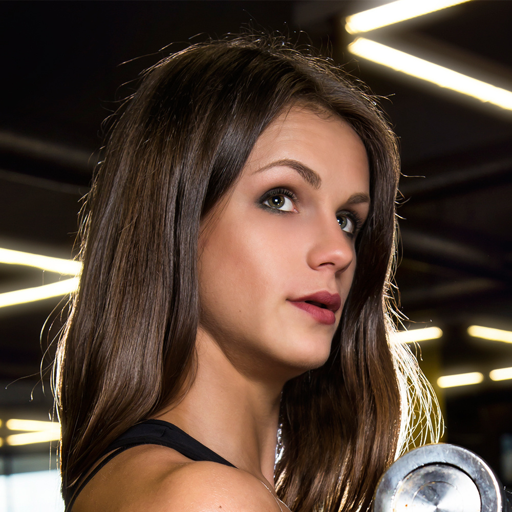 Анастасия Куликова, фотосессия в спортивном клубе Sculptors Fitness