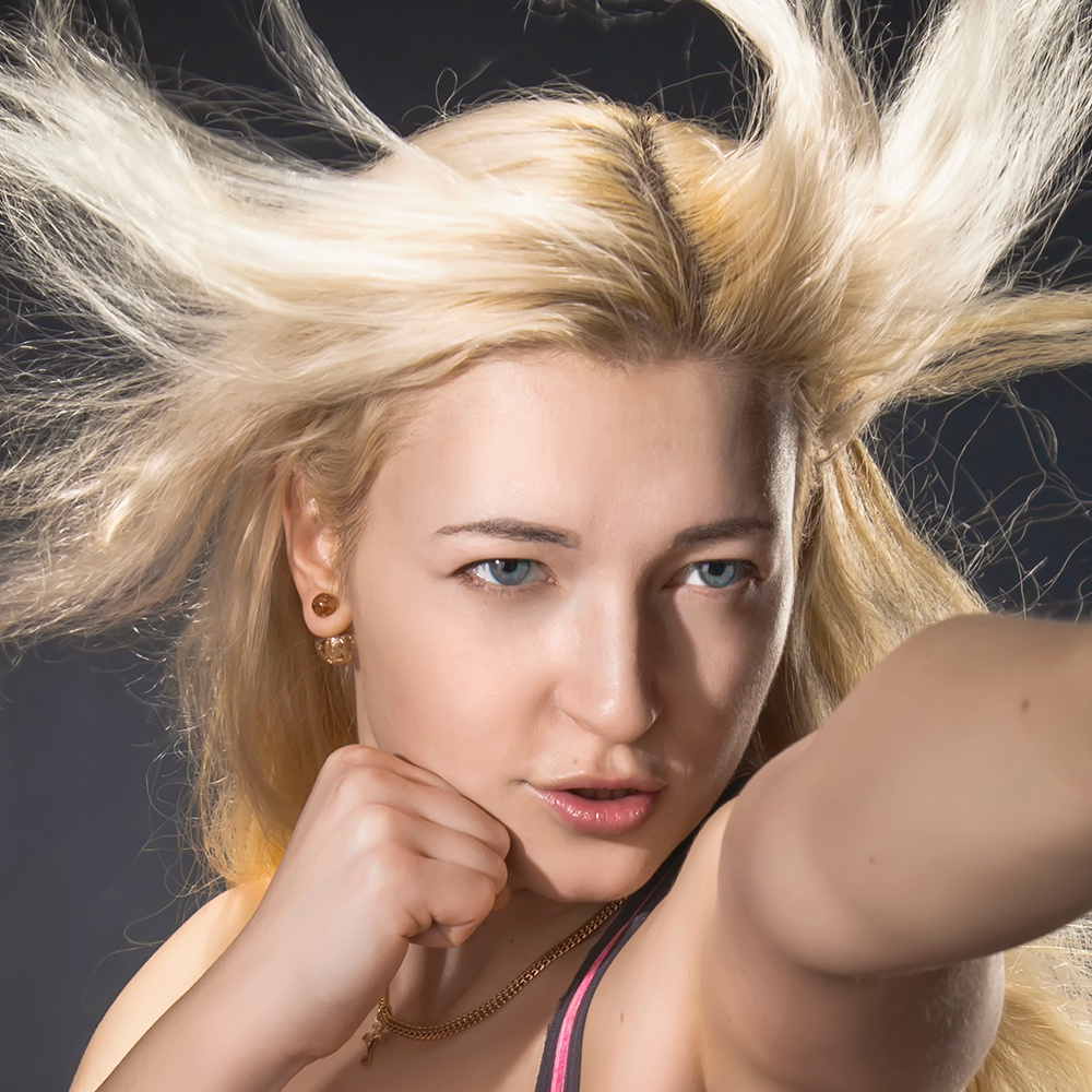 Татьяна Ващукова, рекламная фотосессия фитнес тренера