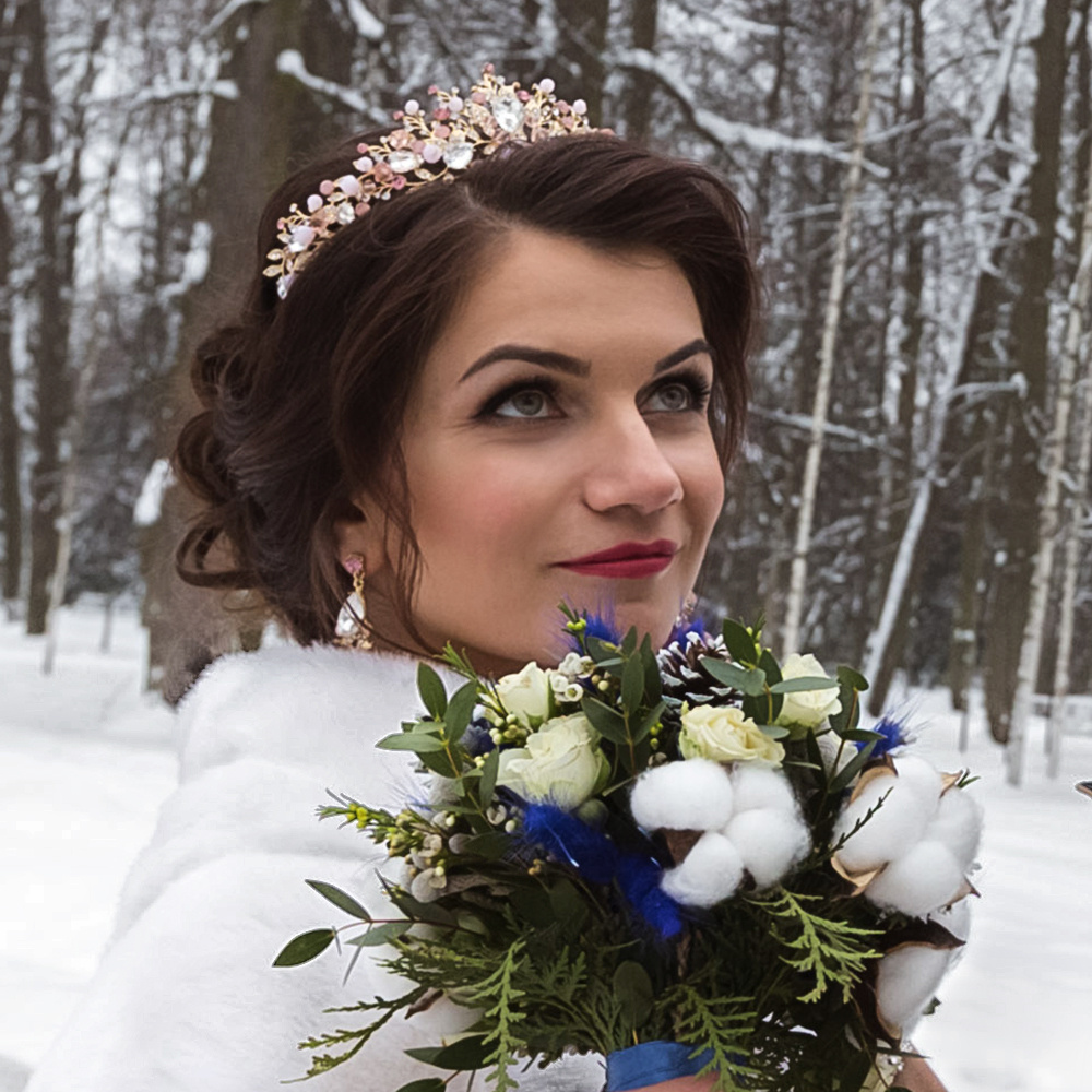 Свадьба зимой в пушкине, свадебная съемка в Пушкине, свадебный фотограф Пушкин
