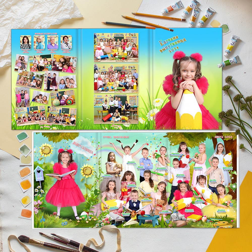Выпускной альбом папка трио детский сад заказать Иваново Ярославле Костроме Владимире. Выпускные альбомы в Иваново в детский сад и школу. Александр и Светлана Янкины