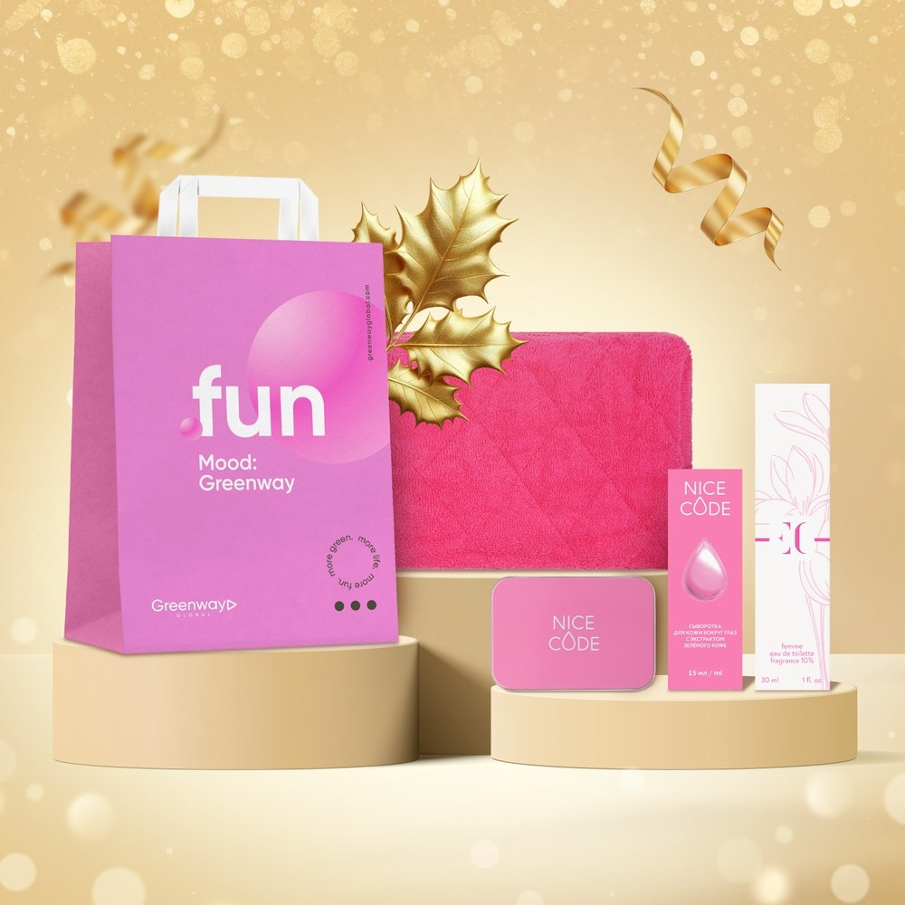 Новогодние подарочные наборы Гринвей в качестве подарка от 990 рублей