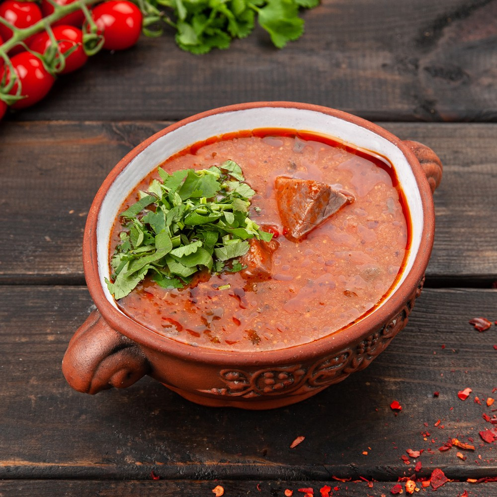 фуд съемка, фуд-фотограф, съемка еды, блюда грузинской кухни, суп харчо 