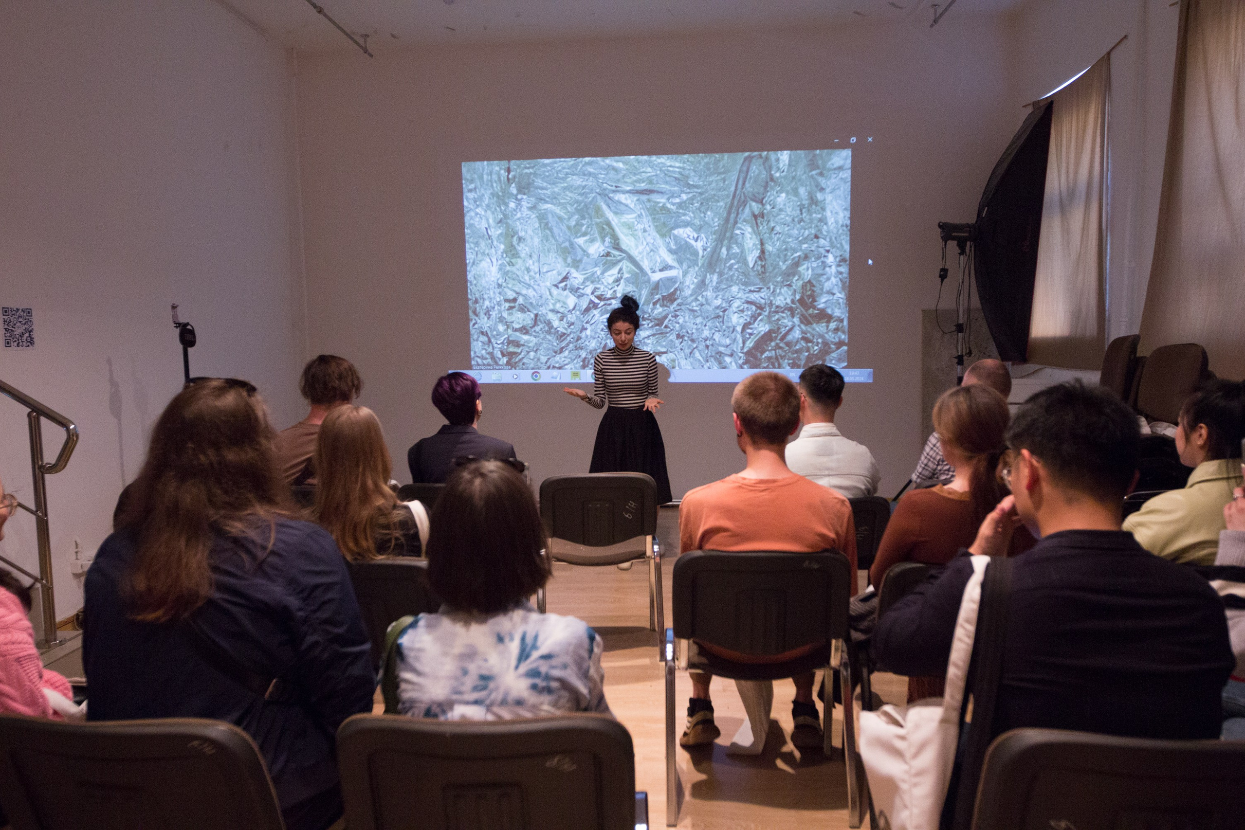 The Mirror: Tribute to Andy W. (2024). Multidisciplinary Artist and Filmmaker Sofia Melikova