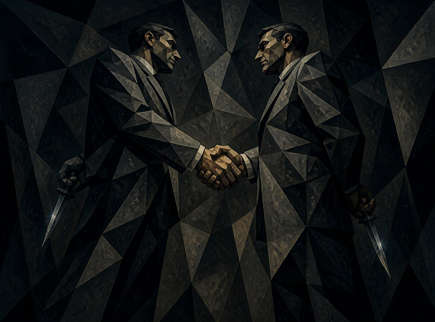 Лицемерие. Художник Ромен Оганян