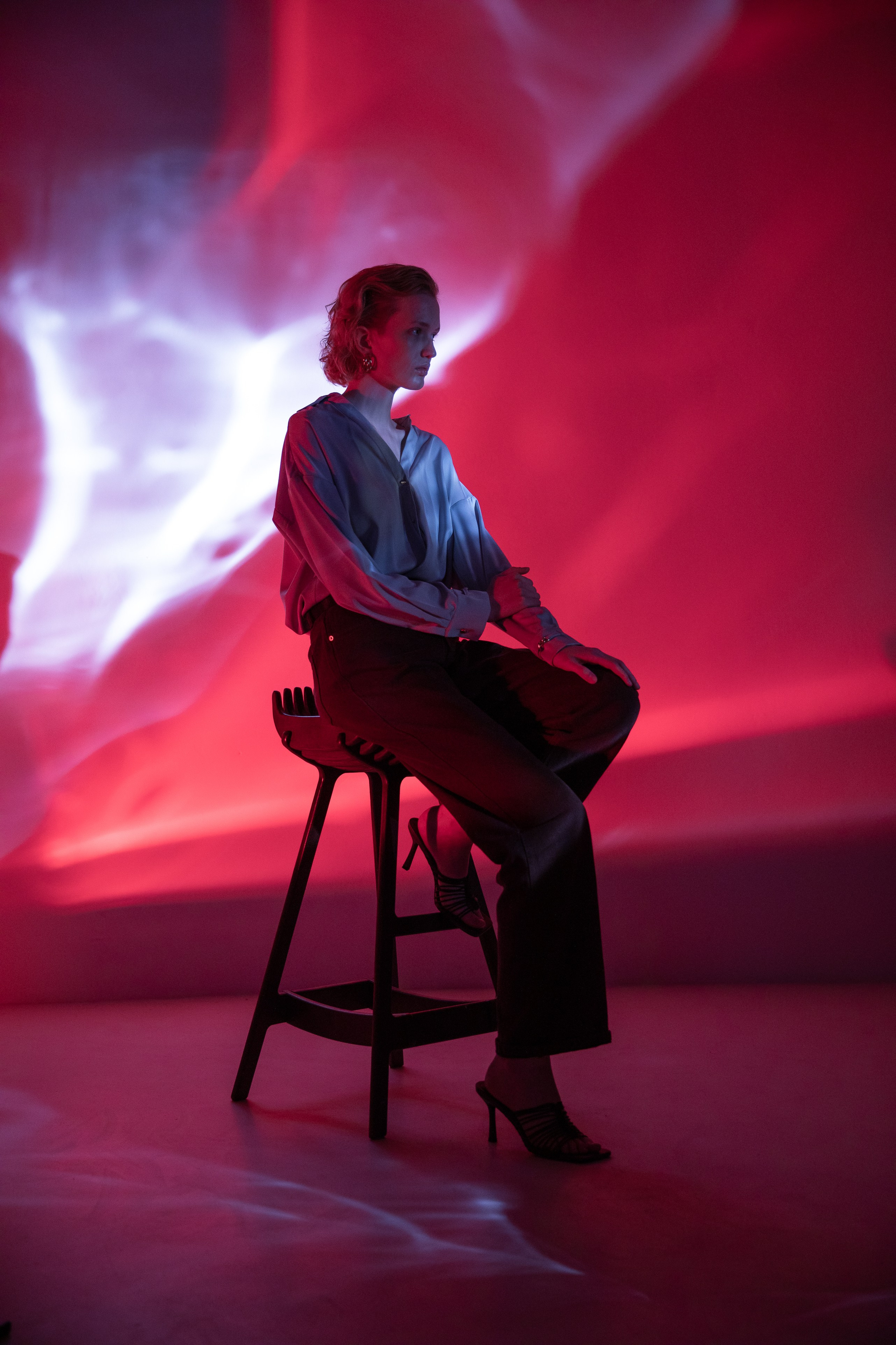 Люба. Цветные фильтры и гибкие зеркала. Фотограф в Санкт-Петербурге Алена Сертакова