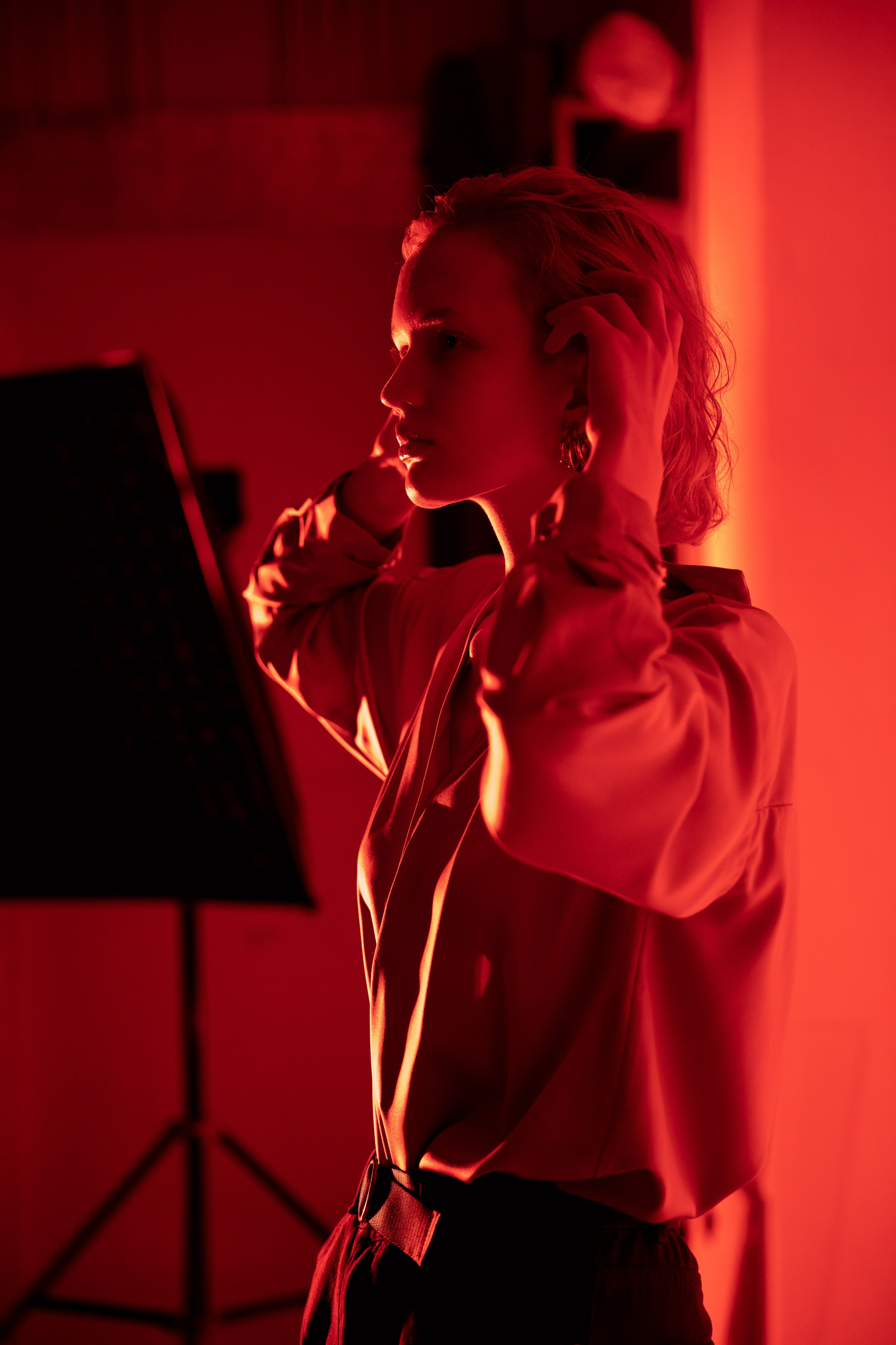 Люба. Цветные фильтры и гибкие зеркала. Фотограф в Санкт-Петербурге Алена Сертакова