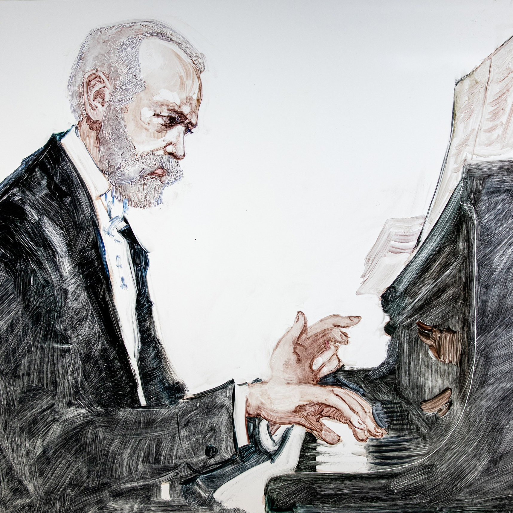 ОКОЛО МУЗЫКИ. Художник Анна Хопта