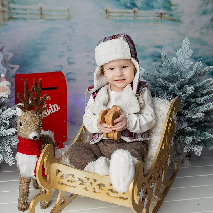 Новогодняя фотосессия. Фотограф новорожденных в Чебоксарах Елена Смолина