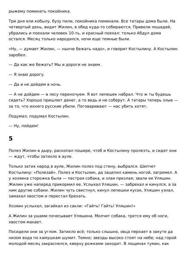 Л. Н. Толстой «Кавказский пленник». Matryoshka64