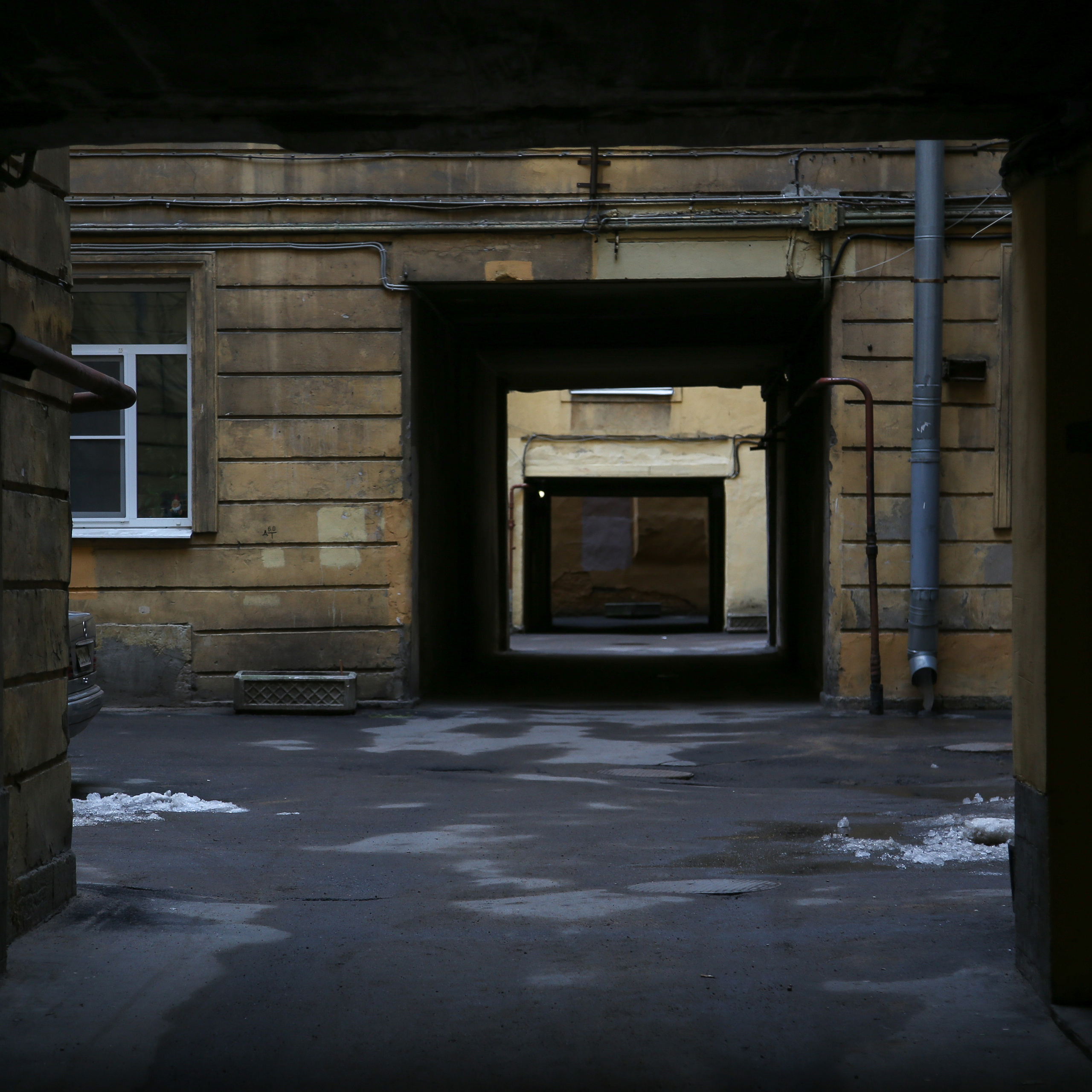 Большой Казачий переулок и дом купца Захарова. Фотограф Юля Постнова