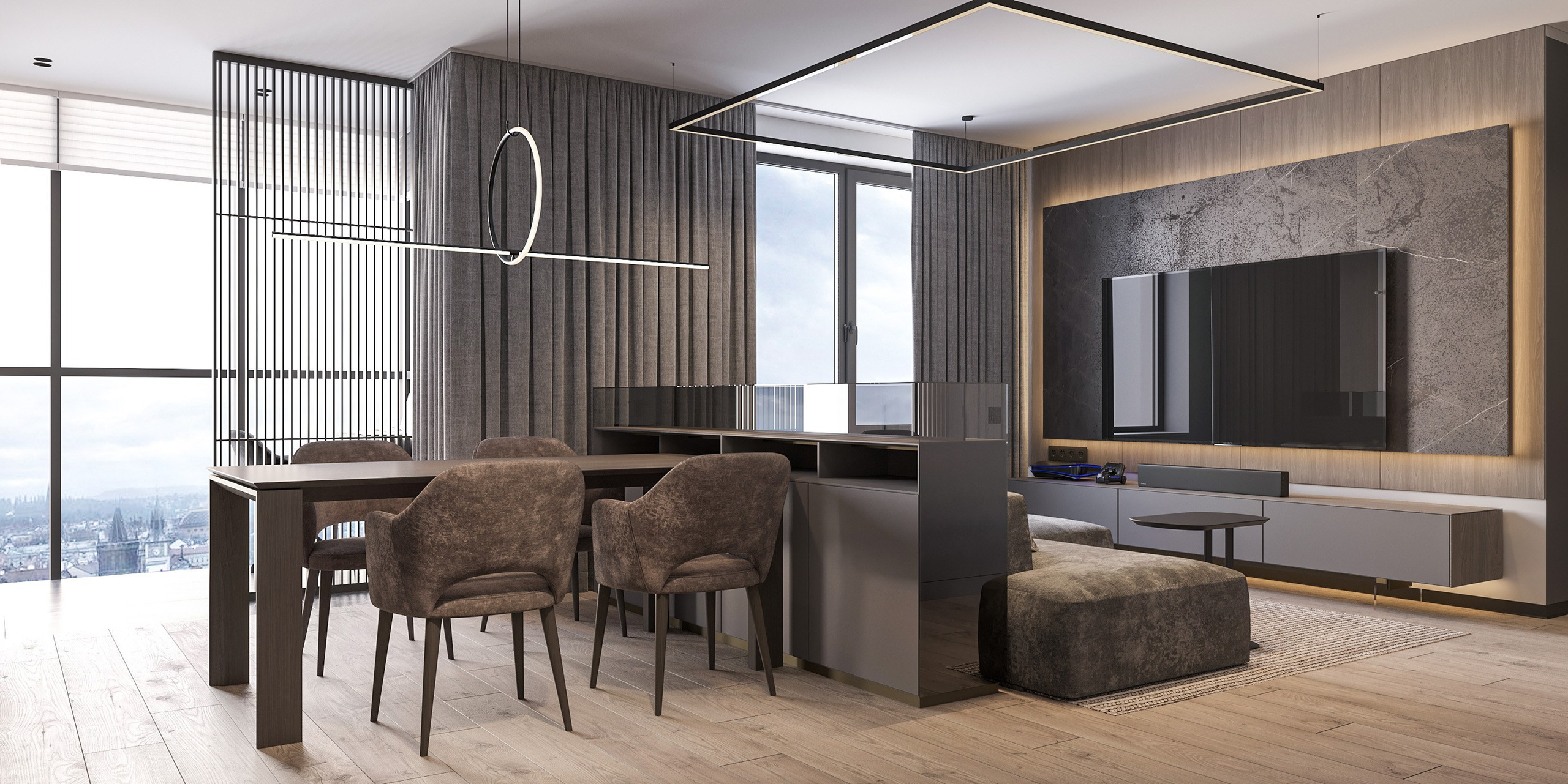 Квартира Дежнев Спартак (ДЛЯ САЙТА). Архитектурно-дизайнерское бюро ROOMS