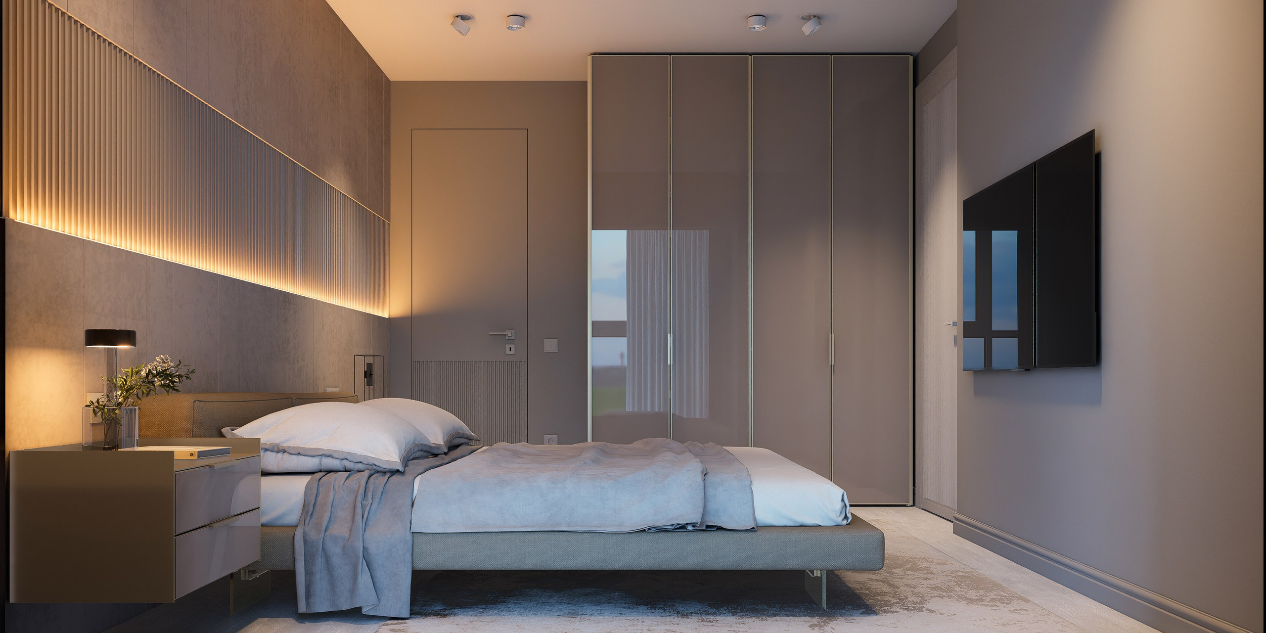 Квартира ЖК RIVER NEW. Архитектурно-дизайнерское бюро ROOMS