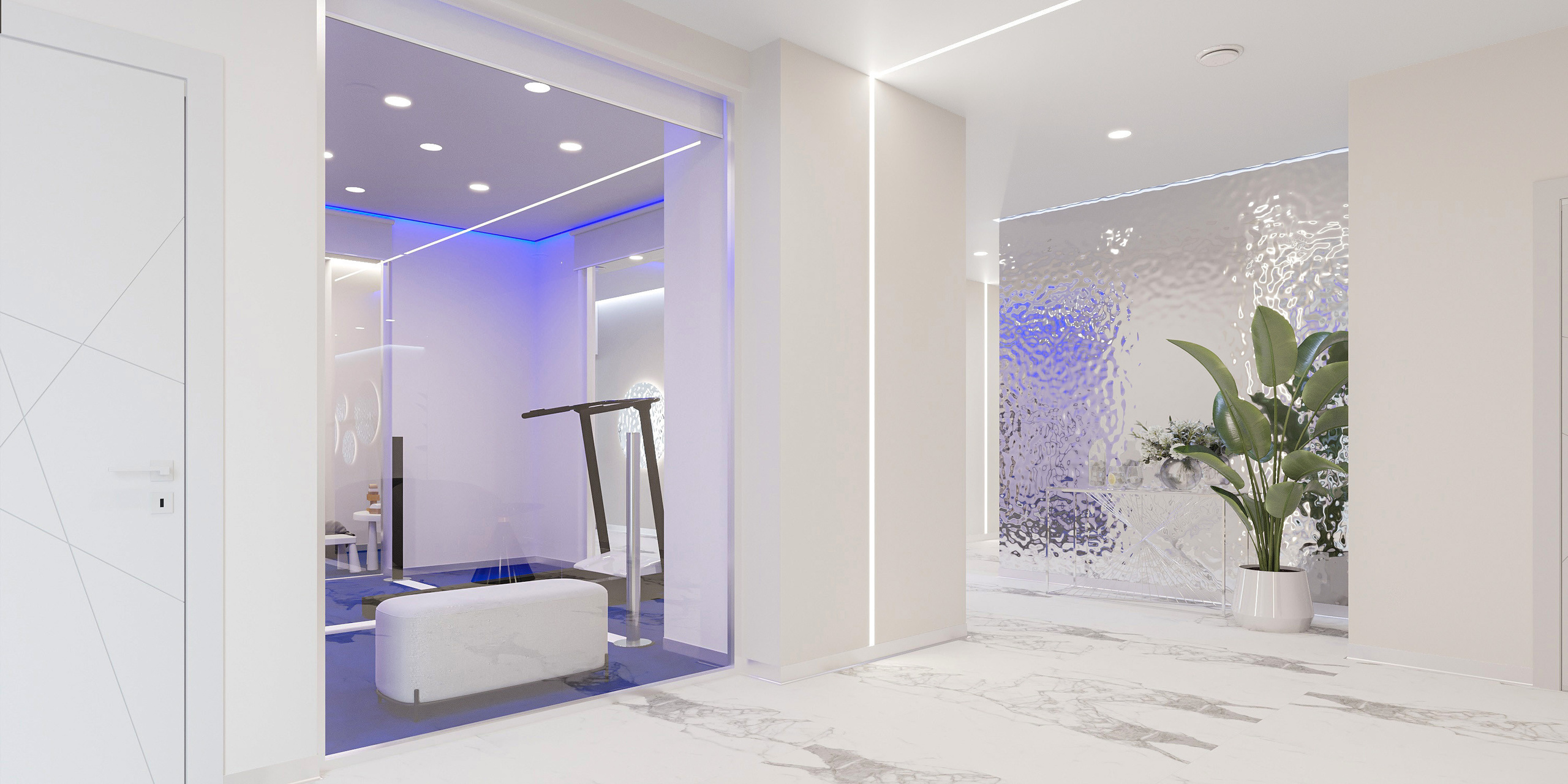 Дизайн интрьера стоматологической клиники «Da Vinci». Архитектурно-дизайнерское бюро ROOMS