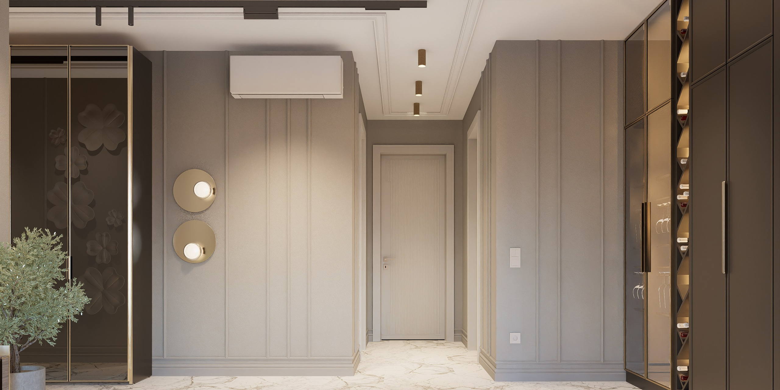 Квартира ЖК RIVER NEW. Архитектурно-дизайнерское бюро ROOMS