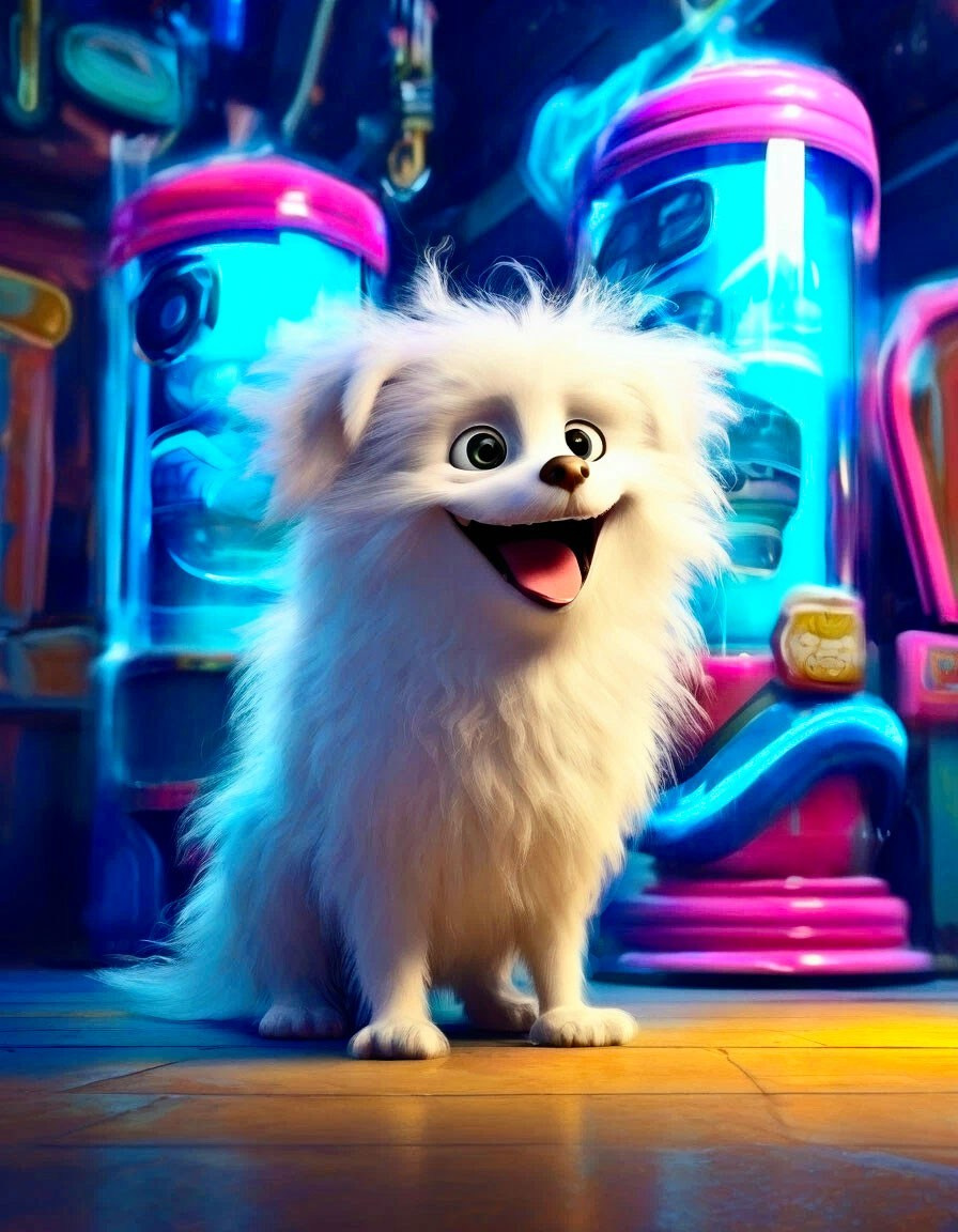 Как называется волшебная собака?. НЕЙРО-АРТы Воеводова