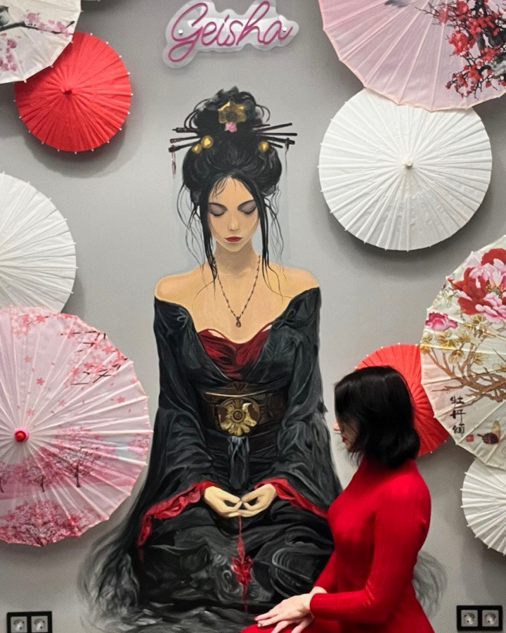 Реалистичная роспись стен в салоне красоты: инвестиция в стиль. Картины пейзаж