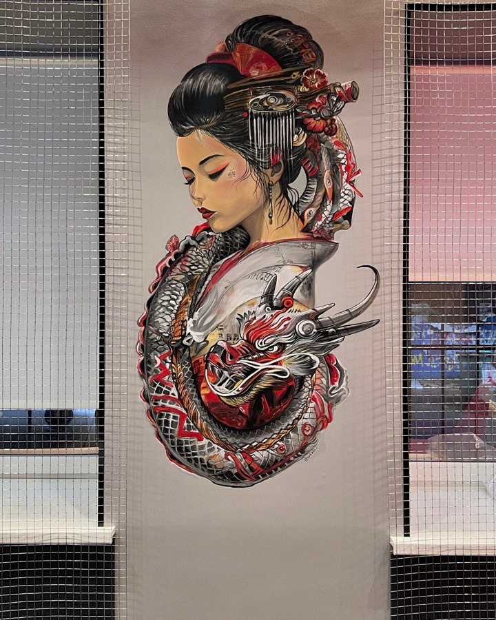 Реалистичная роспись стен в салоне красоты: инвестиция в стиль. Картины пейзаж