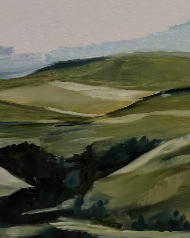 Арина Кузнецова художник фотограф интуитивная живопись серия картин тоскана