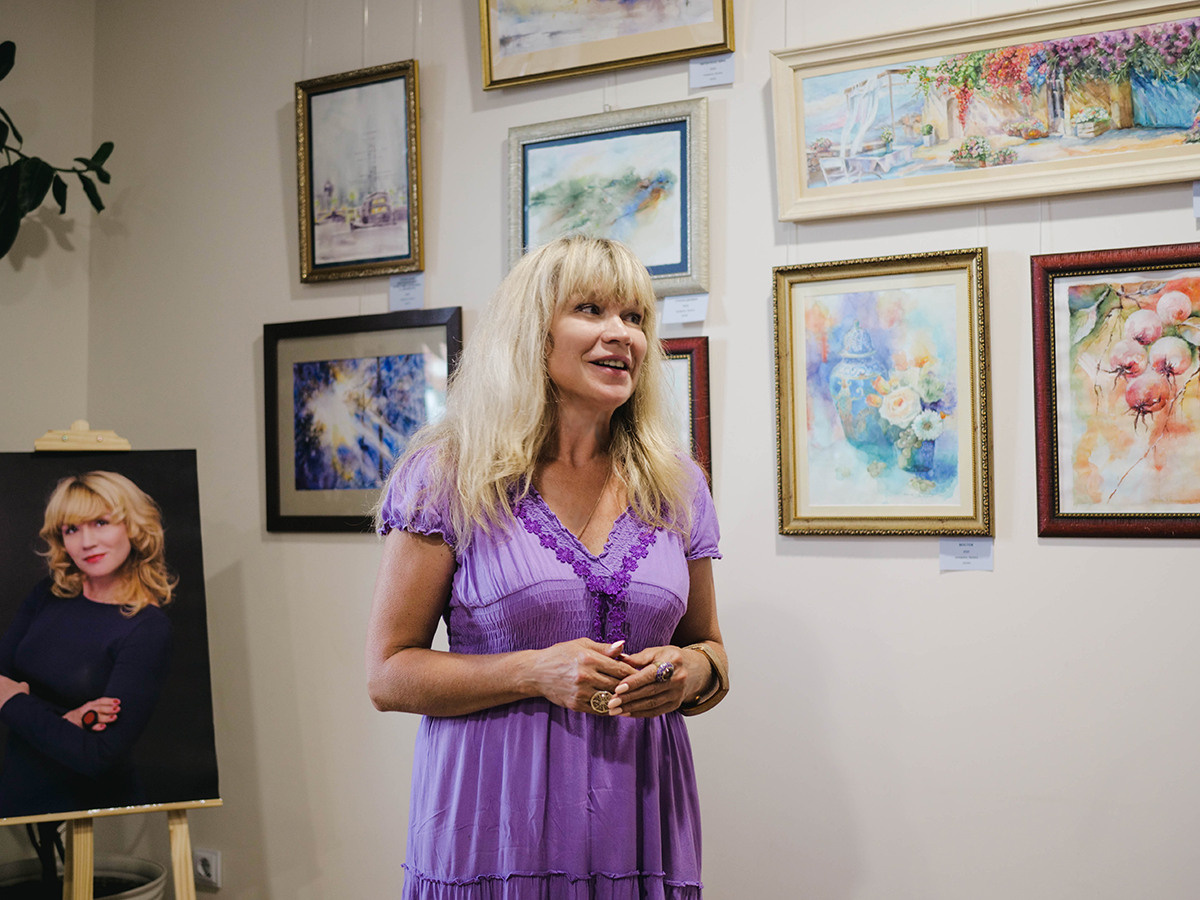 “Spreading in Color” — watercolor exhibition by I. Postolnaya in Kursk. Irene Postolnaya — paintings by the artist — to buy painting