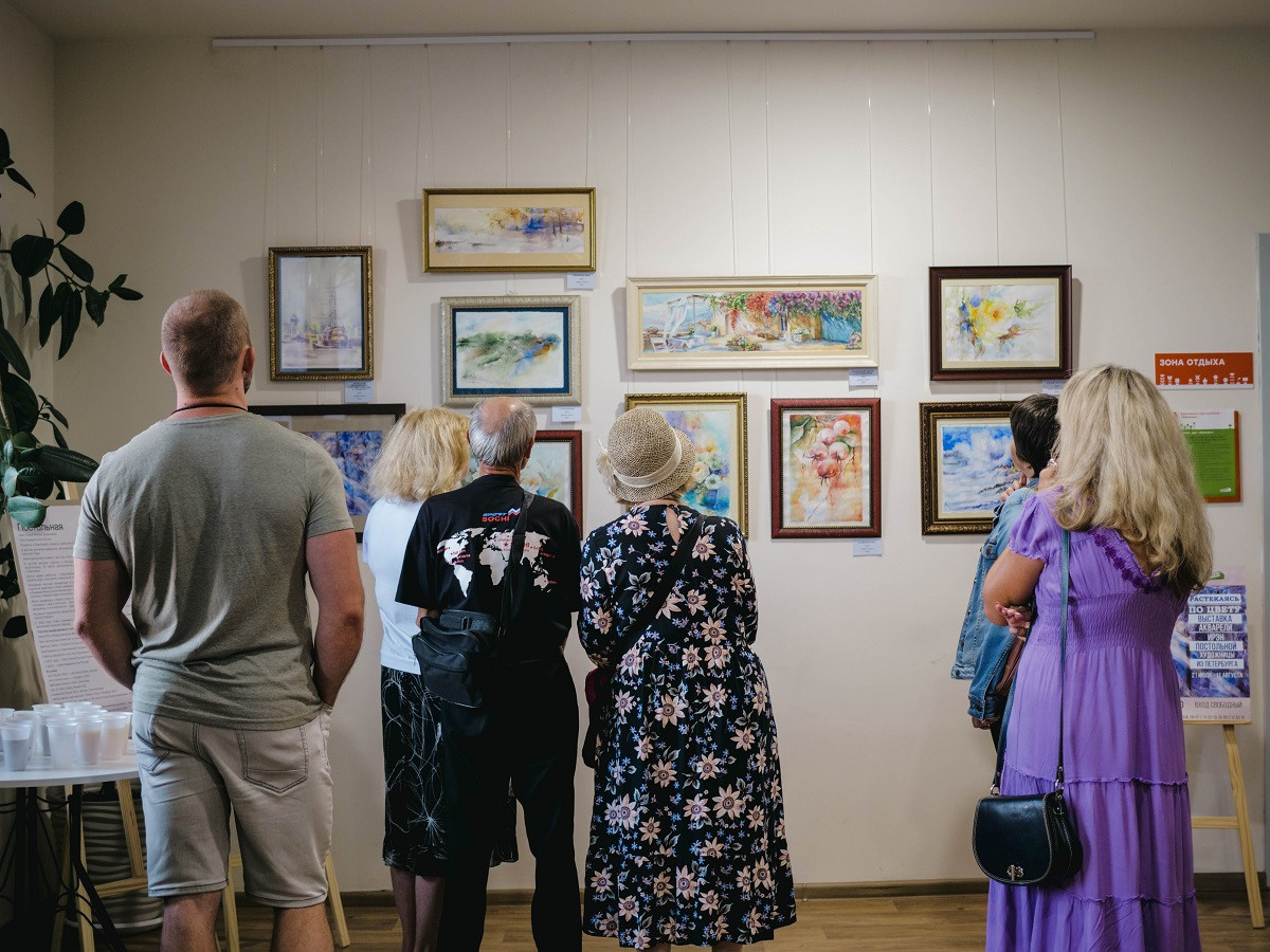 “Spreading in Color” — watercolor exhibition by I. Postolnaya in Kursk. Irene Postolnaya — paintings by the artist — to buy painting