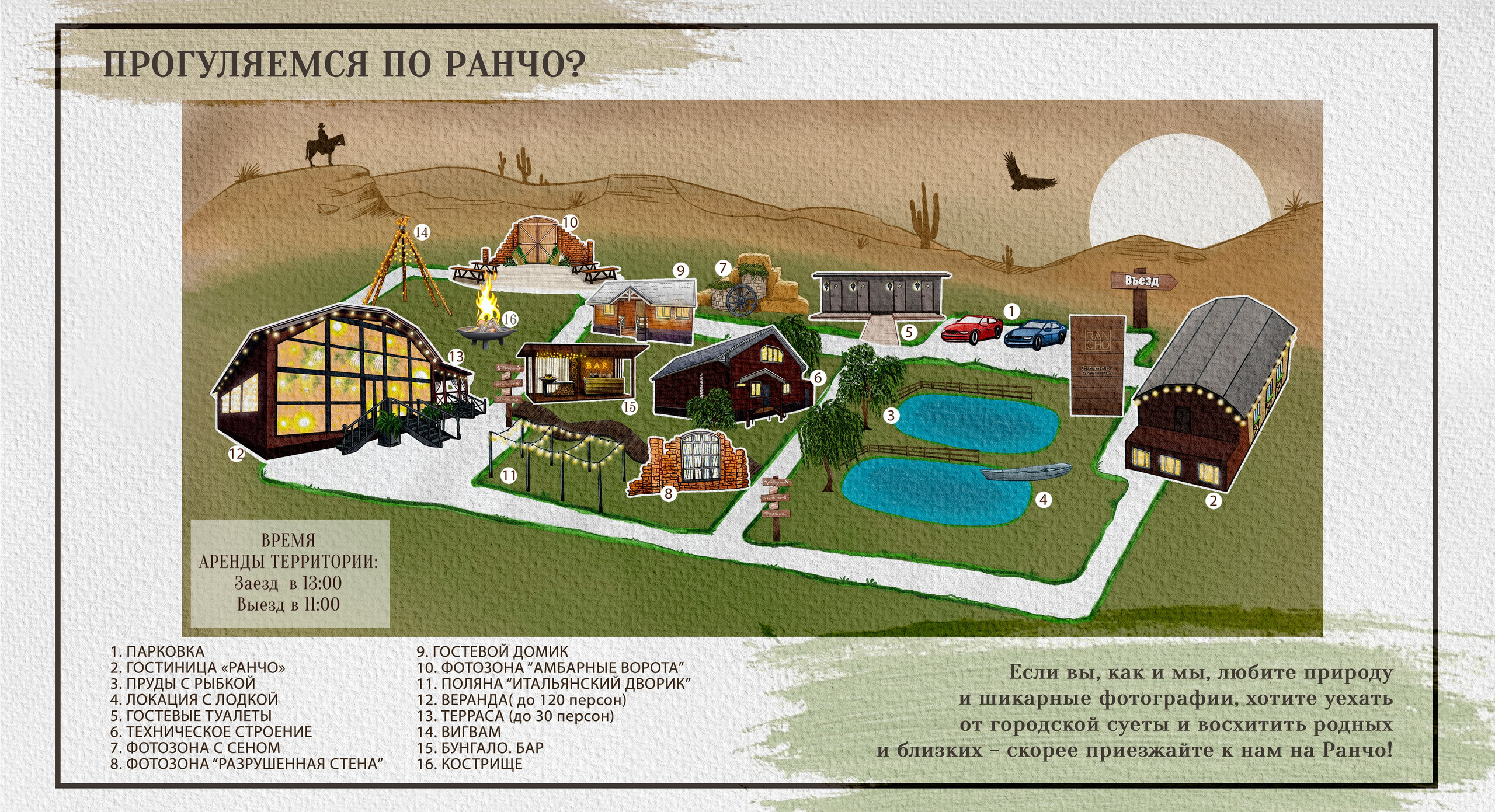 Для агентств. Свадебная площадка РАНЧО