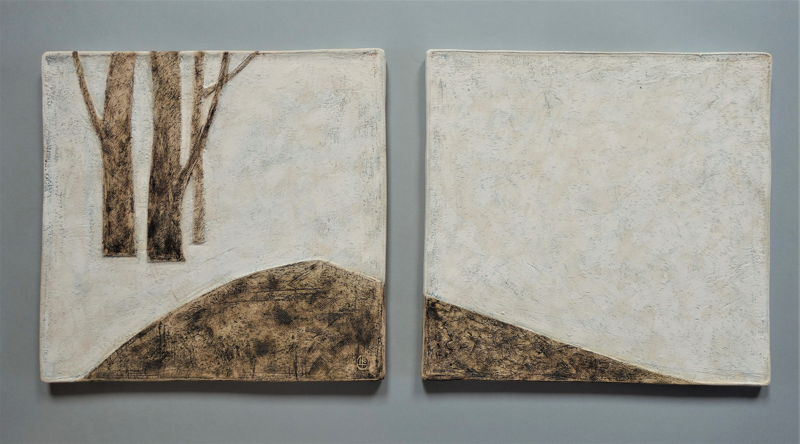 Зимнее время. Юлия Черкасова. Керамика