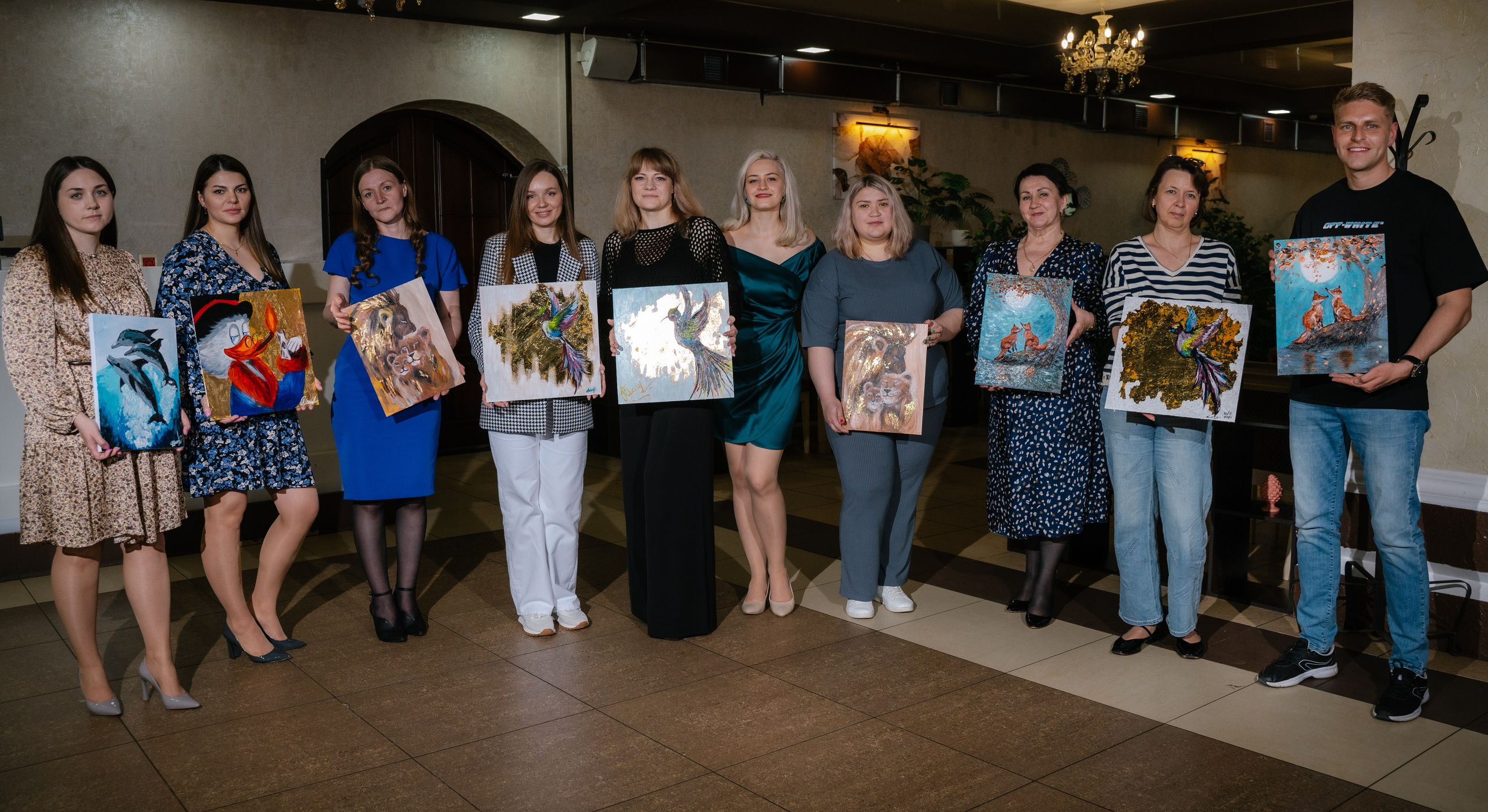 Арт-встреча «В мире животних». Художник Светлана Михайличенко. Картины ручной работы в наличии и под заказ