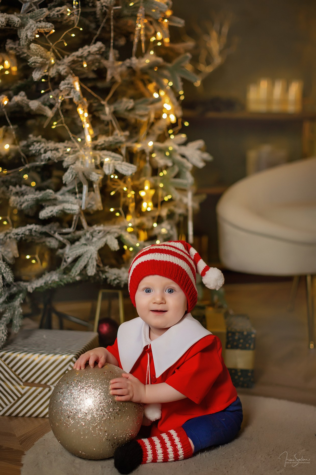 Новогодняя фотосессия в стиле «Буратино». Детский и семейный фотограф в Екатеринбурге