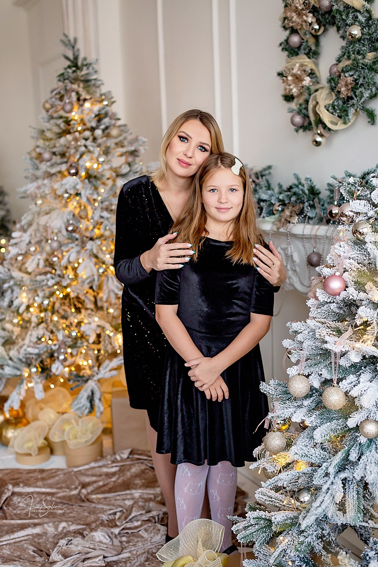 Новогодние фотосессии в студии Парадная. Детский и семейный фотограф в Екатеринбурге