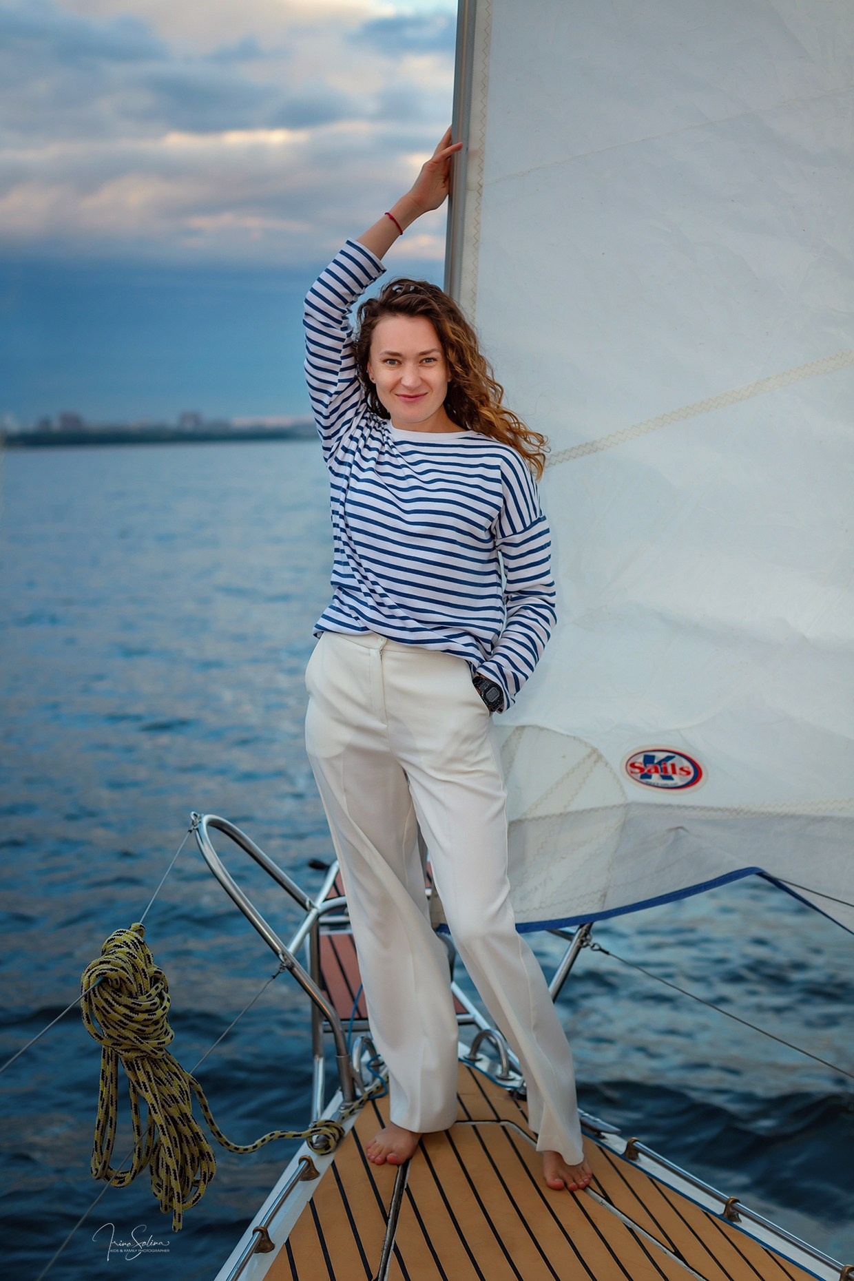 На яхте. Детский и семейный фотограф в Екатеринбурге