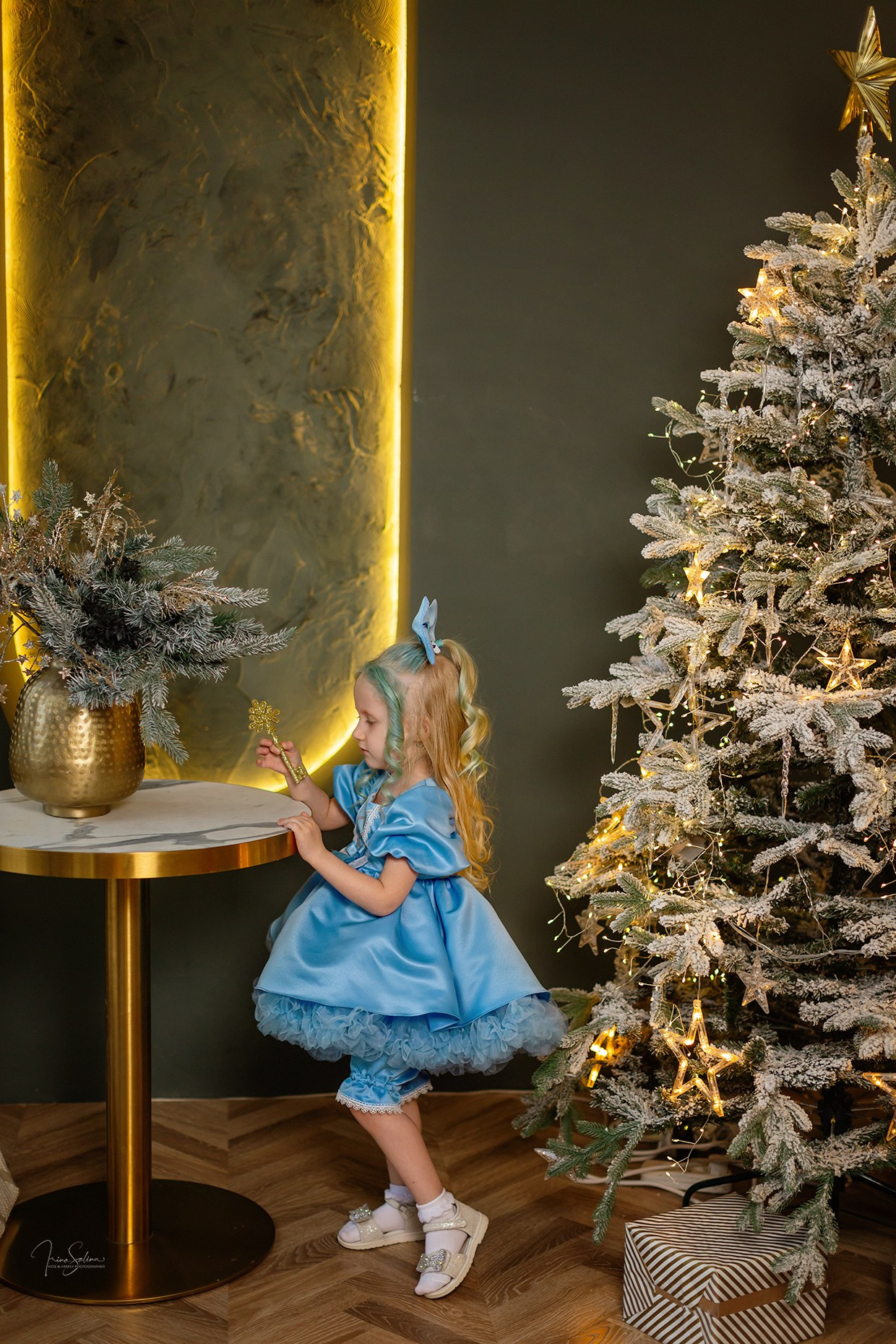 Новогодняя фотосессия в стиле «Буратино». Детский и семейный фотограф в Екатеринбурге