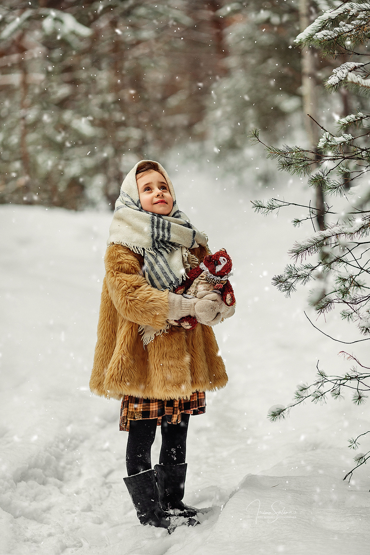 Зимняя прогулка. Детский и семейный фотограф в Екатеринбурге