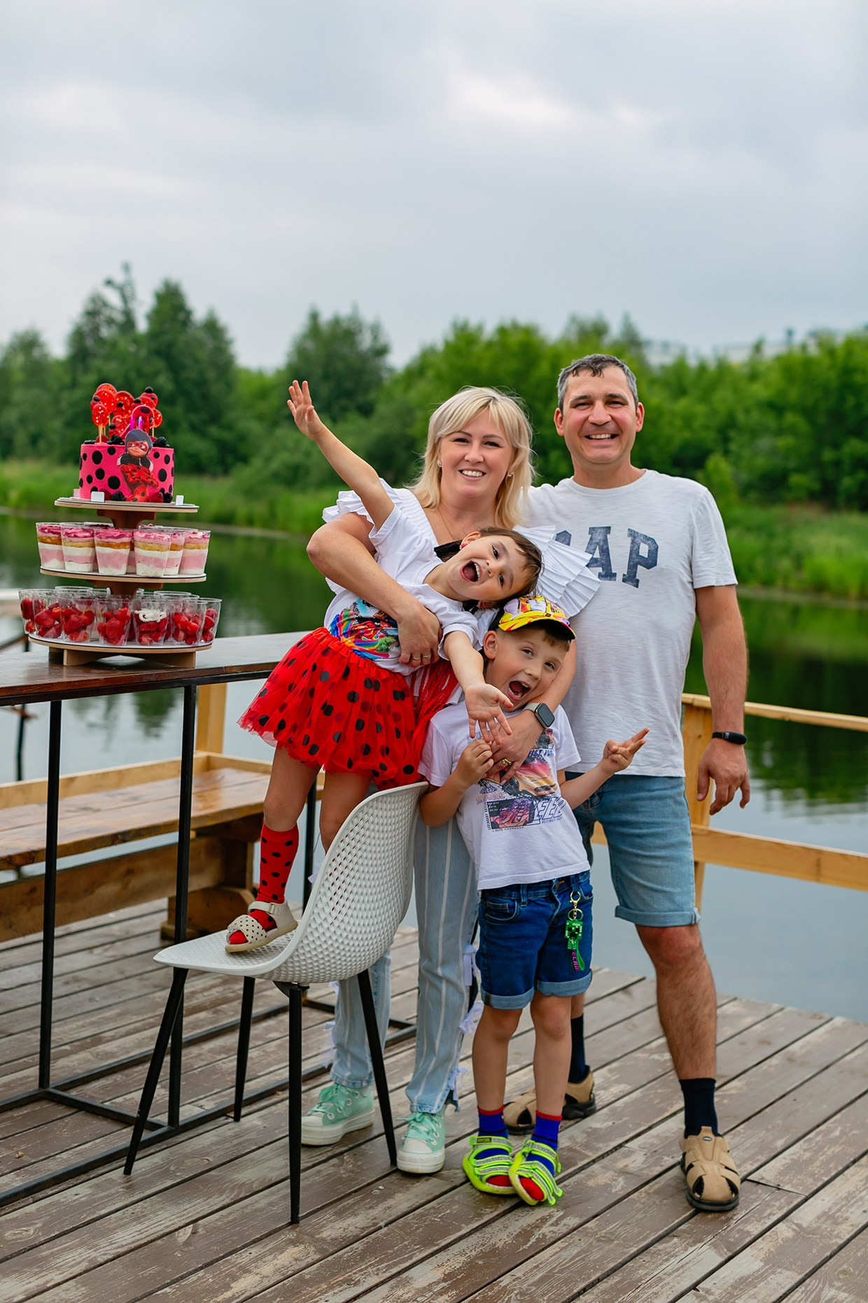 Детский день рождения в Мичуринских прудах. Детский и семейный фотограф в Екатеринбурге