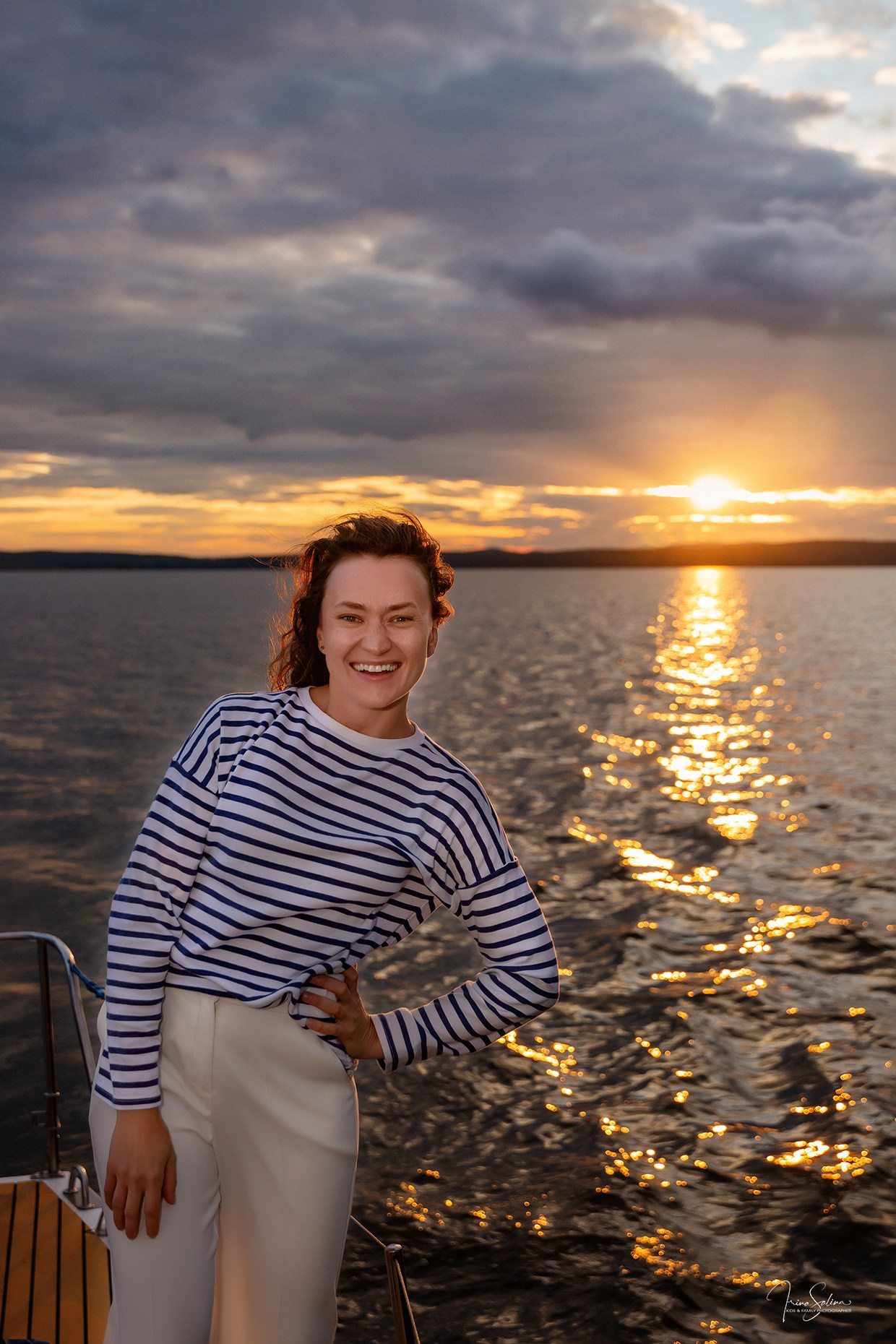 На яхте. Детский и семейный фотограф в Екатеринбурге