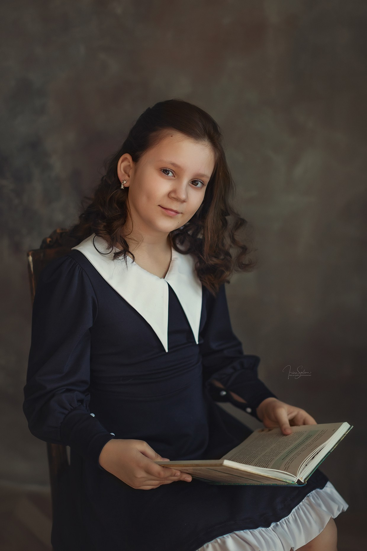 Детский школьный портрет. Детский и семейный фотограф в Екатеринбурге